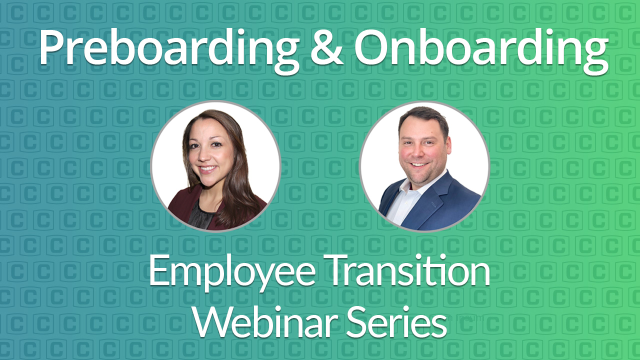 Employee Transitions Webinar – Preboarding & Onboarding