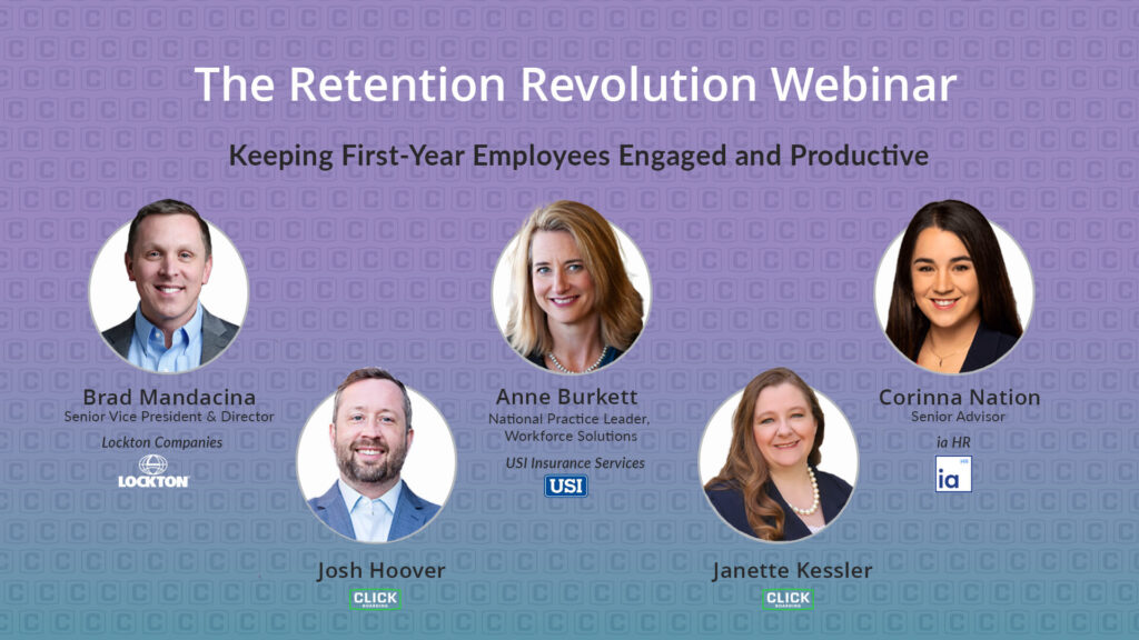 The Retention Revolution: Leveraging Employee Feedback and Onboarding to Keep First-Year Employees Engaged and Productive Webinar Panel