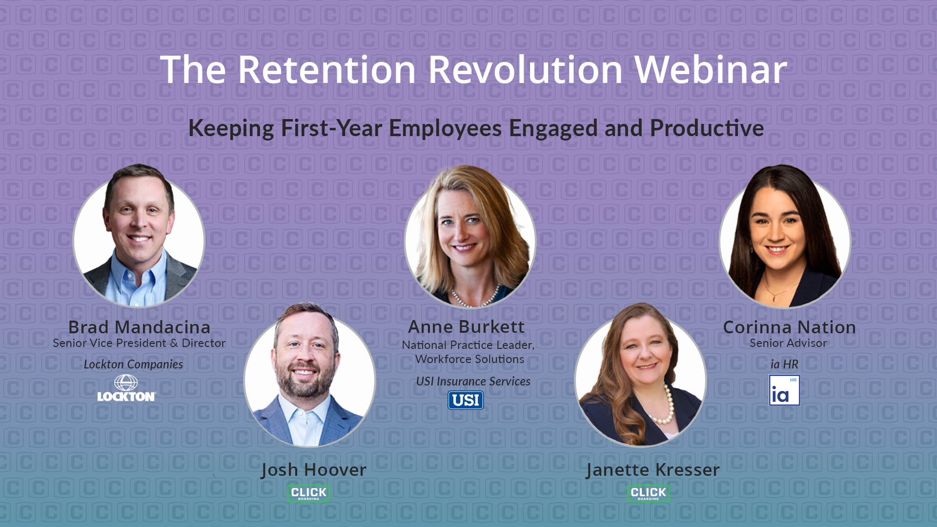 The Retention Revolution: Leveraging Employee Feedback and Onboarding to Keep First-Year Employees Engaged and Productive Webinar